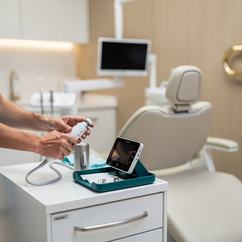 VIO DENT modern dental clinic interior with advanced equipment in Chișinău - professional environment
